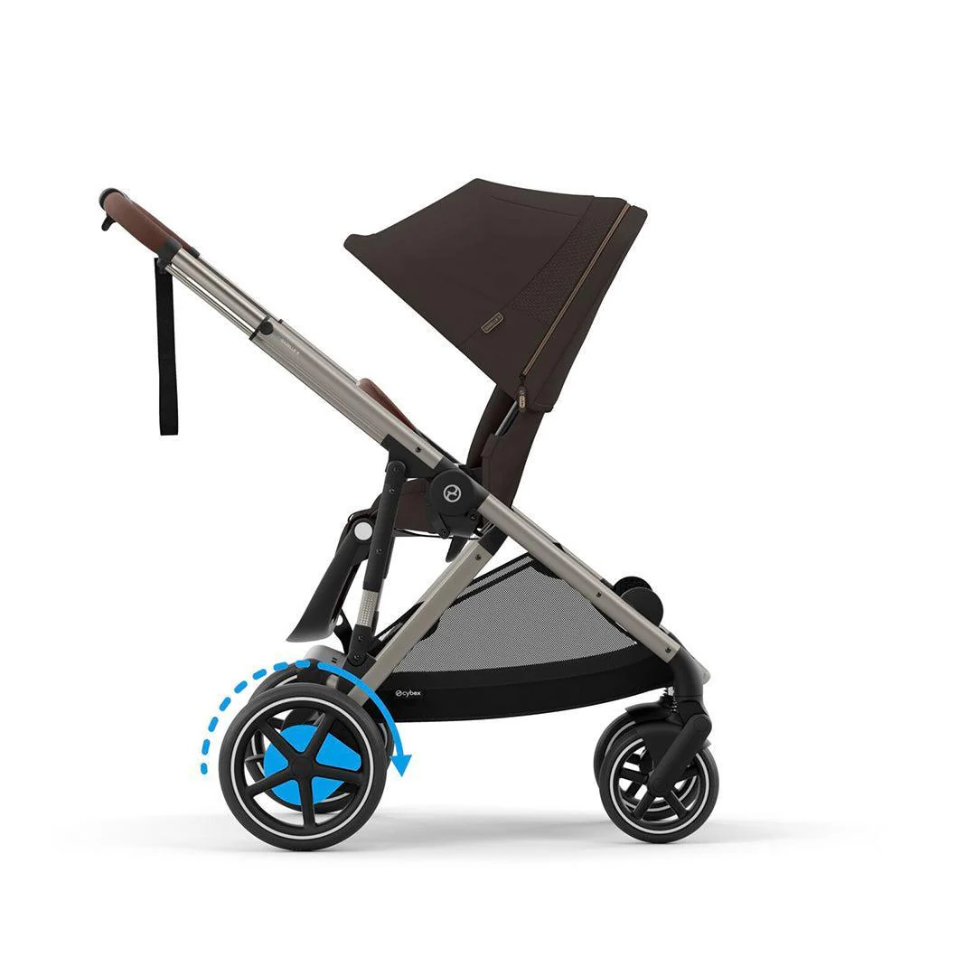CYBEX e-Gazelle S Pushchair - Chocolate Brown - Image 2
