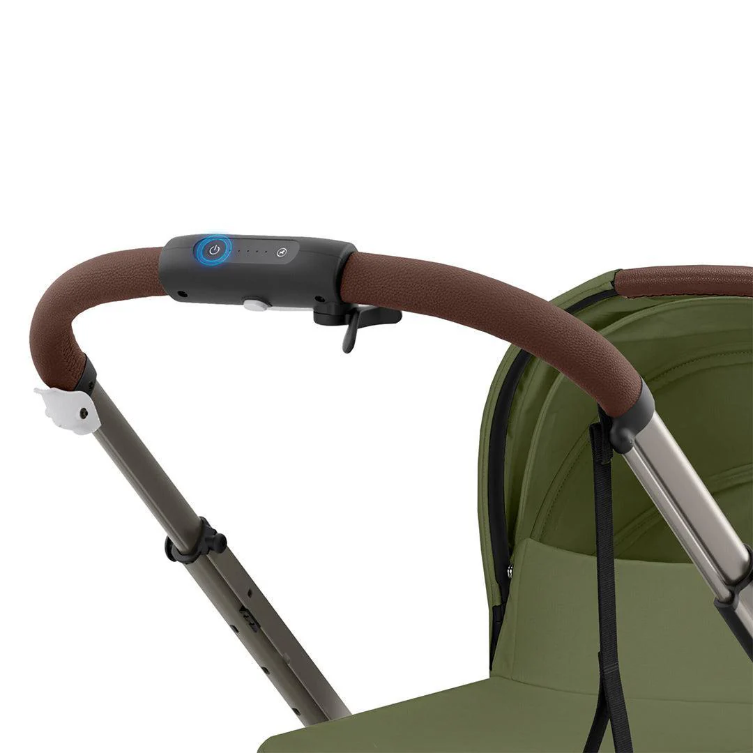 CYBEX e-Gazelle S Pushchair - Moss Green - Image 4