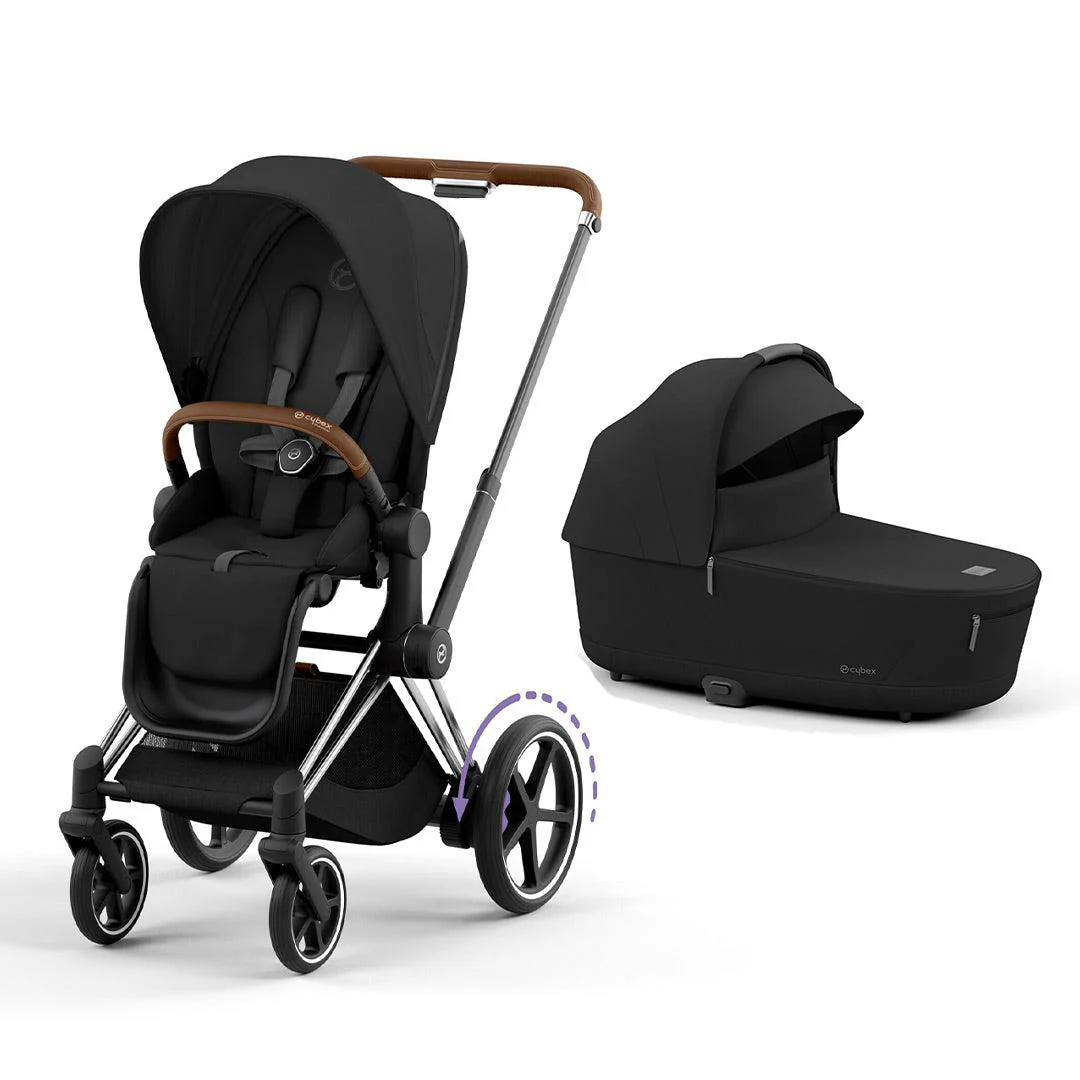 CYBEX e-Priam Pushchair - Sepia Black - Image 11
