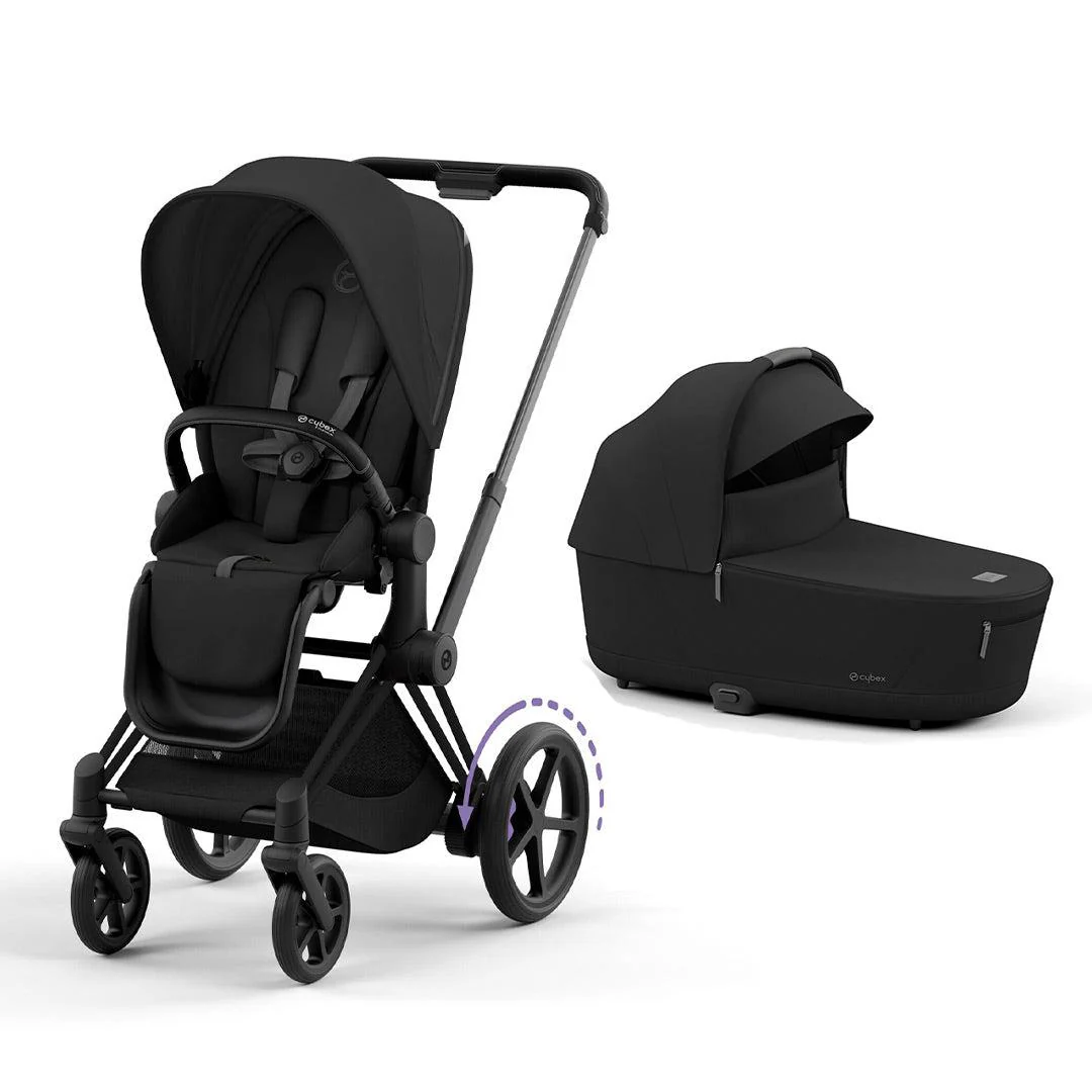 CYBEX e-Priam Pushchair - Sepia Black - Image 12