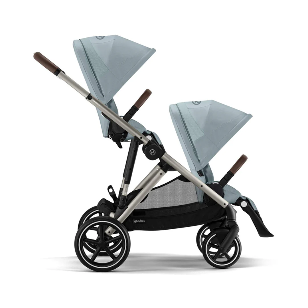 CYBEX Gazelle S Seat Unit - Stormy Blue - Taupe - Image 2