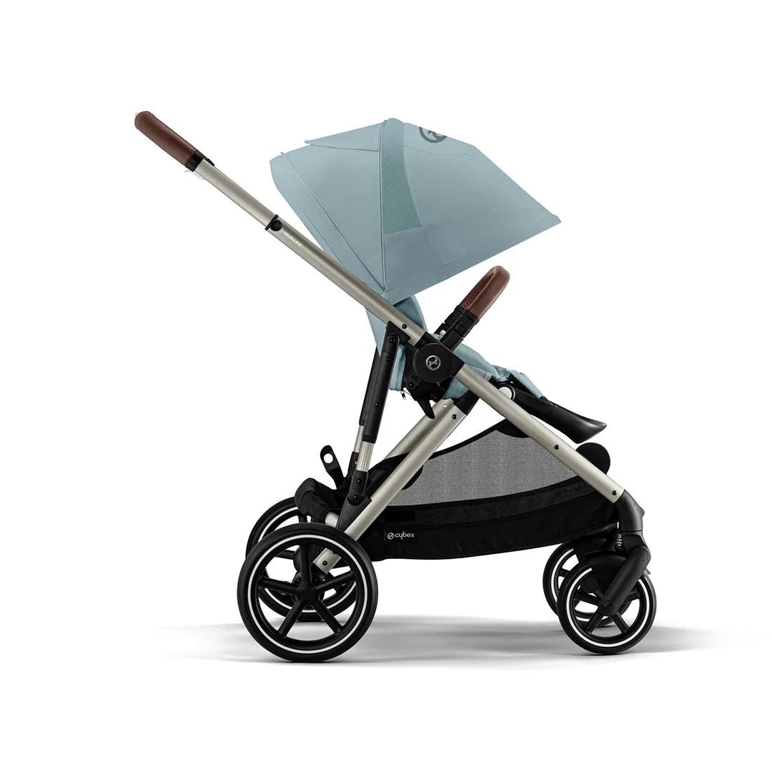 CYBEX Gazelle S Pushchair - Stormy Blue - Taupe - Image 3