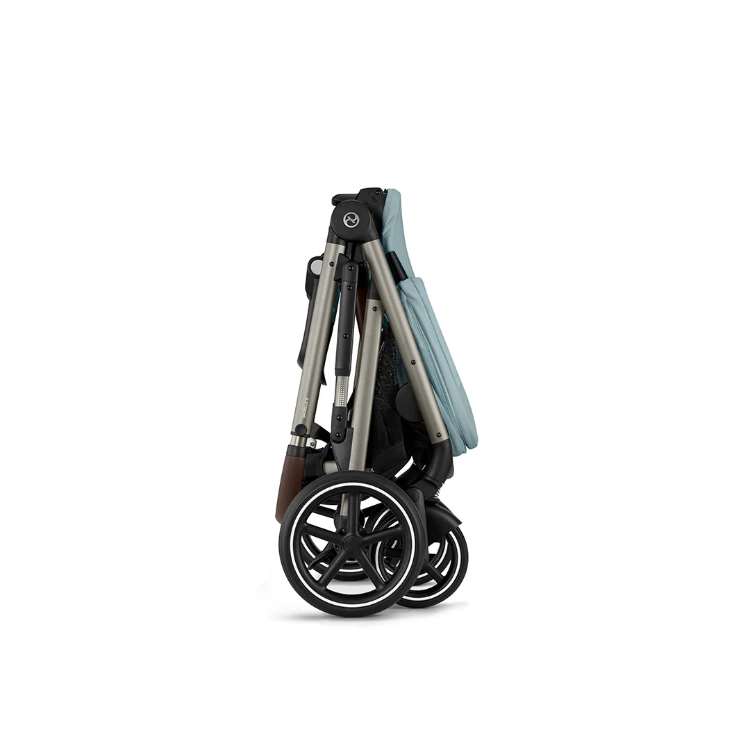 CYBEX Gazelle S Pushchair - Stormy Blue - Taupe - Image 6