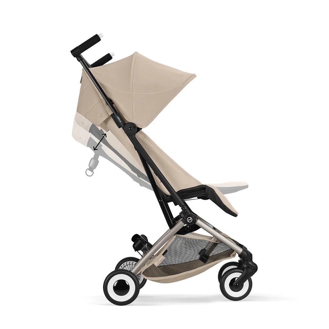 CYBEX Libelle Compact Stroller - Almond Beige - Image 5