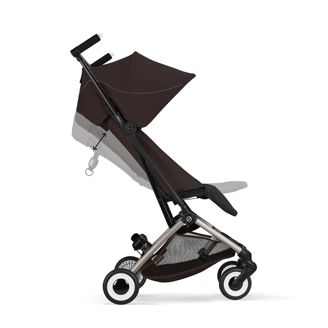 CYBEX Libelle Compact Stroller - Chocolate Brown - Image 5