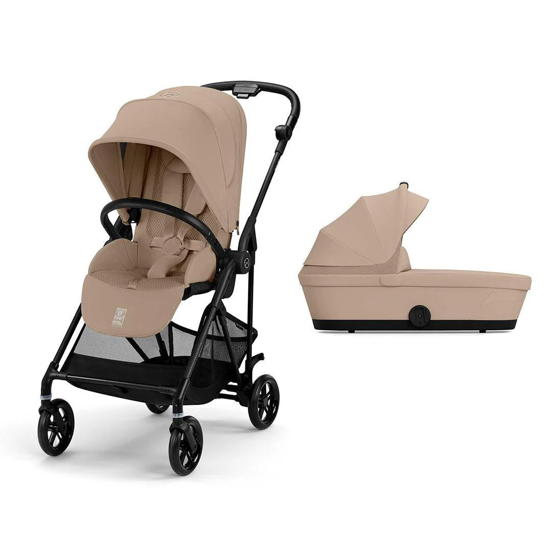 CYBEX Melio Carbon Pushchair - Almond Beige - Image 13