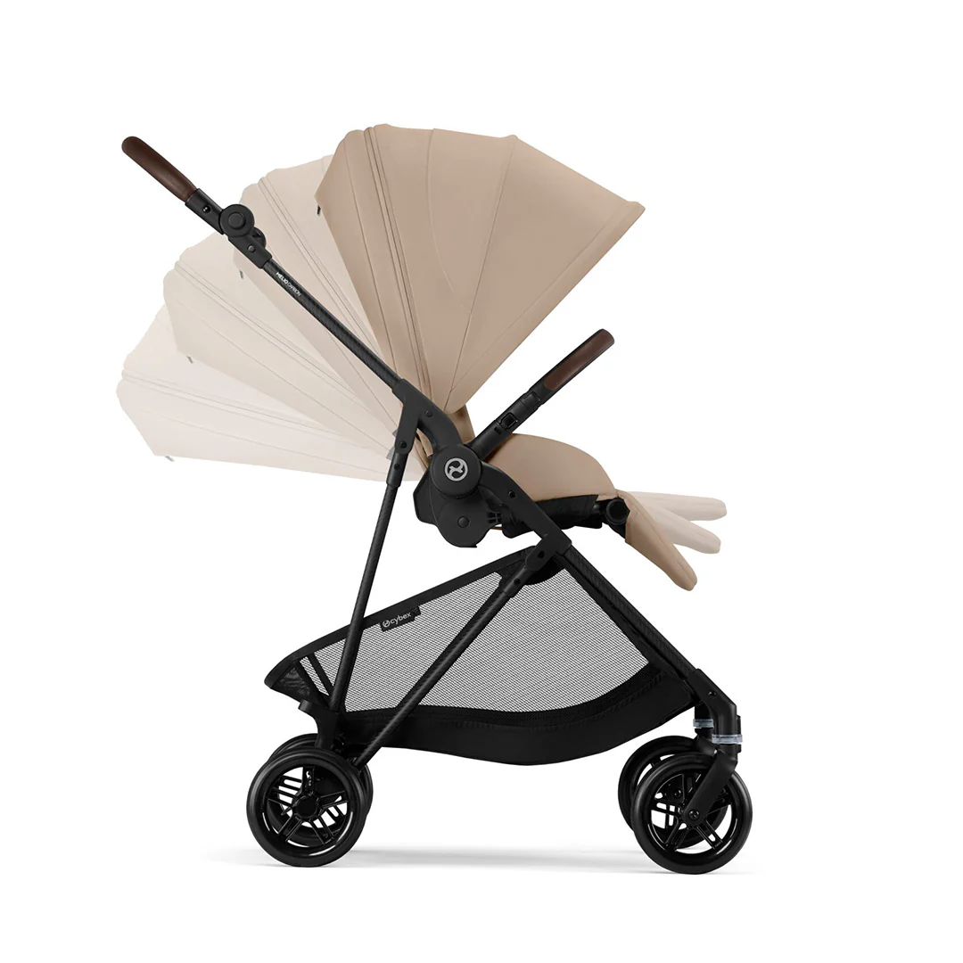 CYBEX Melio Carbon Pushchair - Almond Beige - Image 7