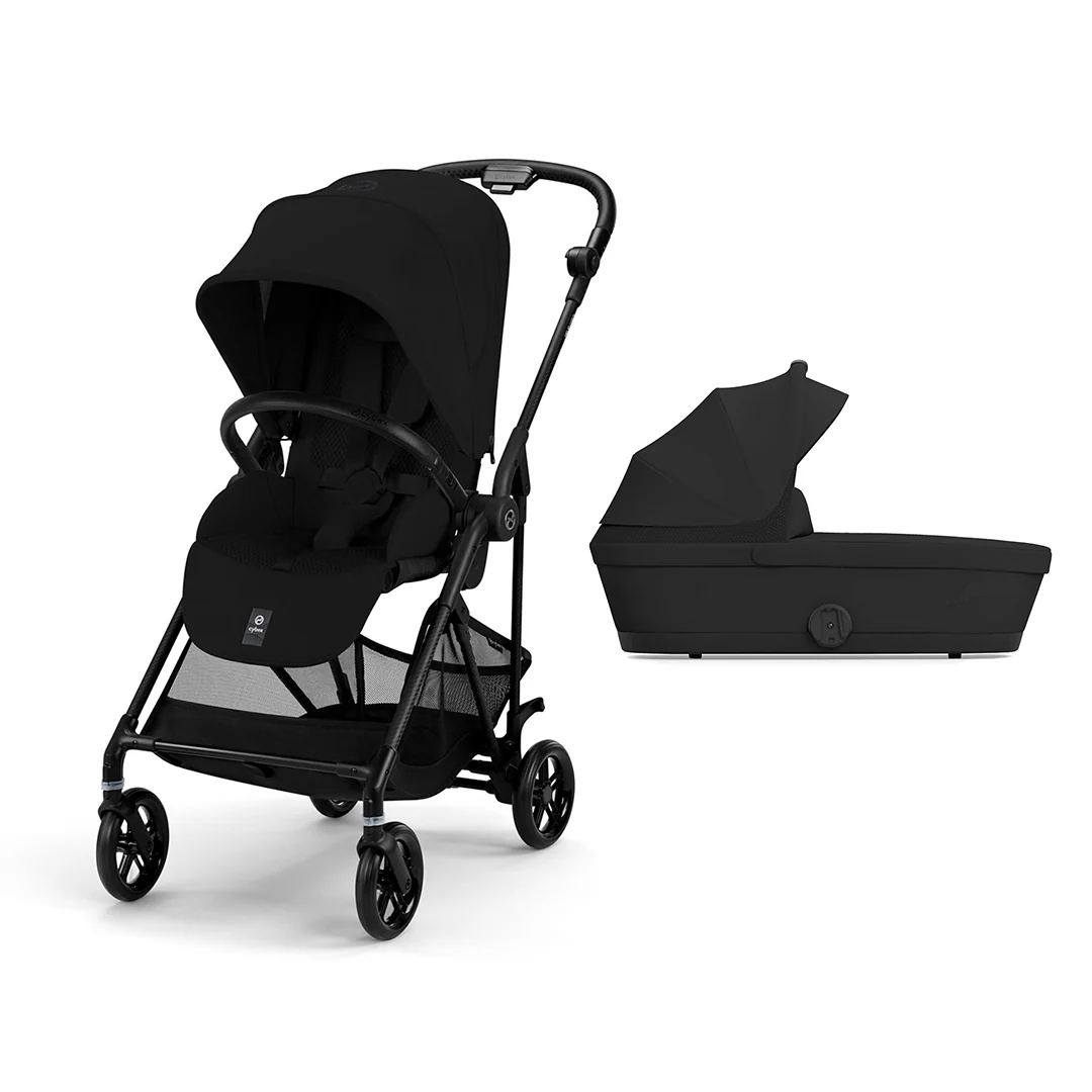 CYBEX Melio Carbon Pushchair - Magic Black - Image 14