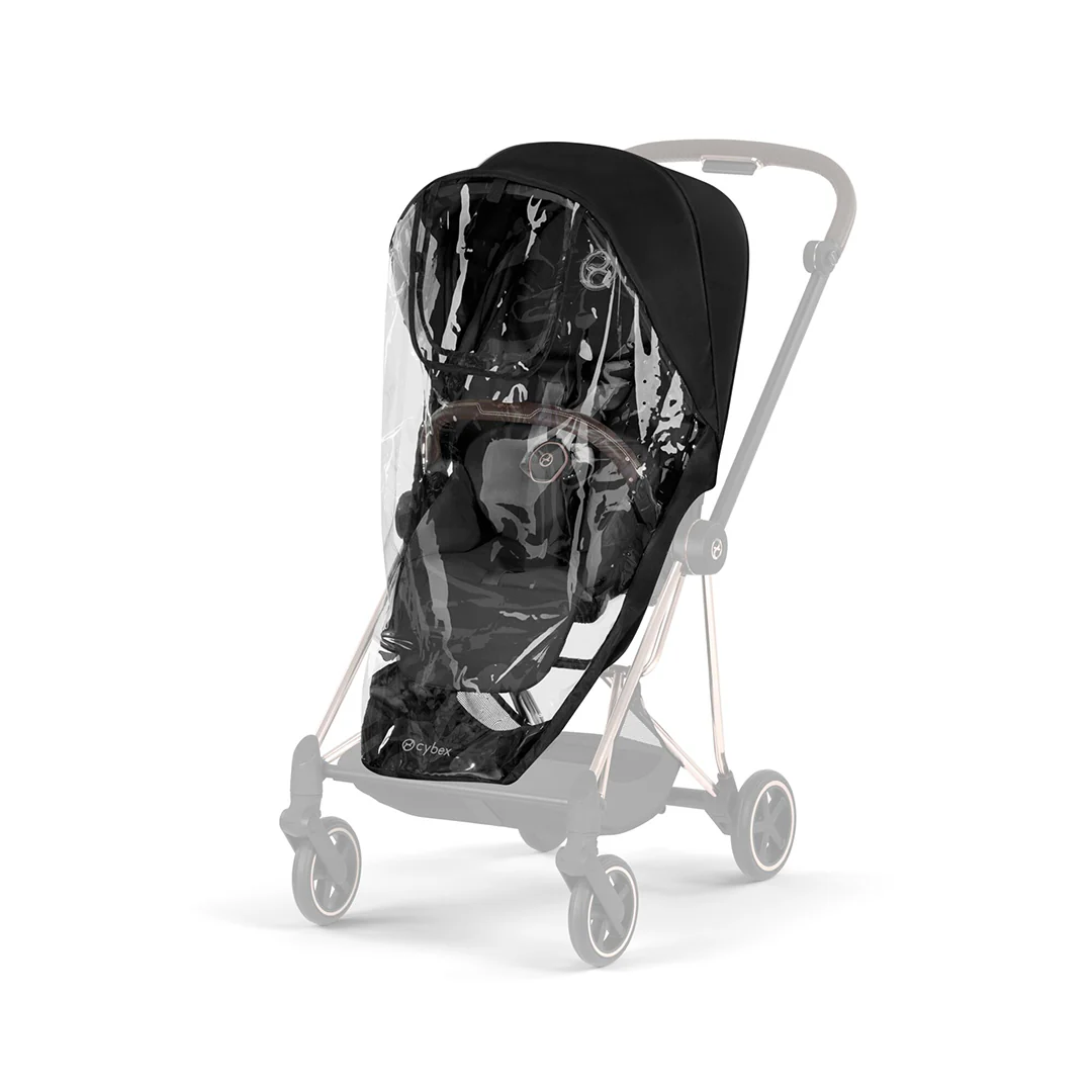 CYBEX Mios Comfort Pushchair & Foldable Carrycot - Sepia Black/Black - Image 12