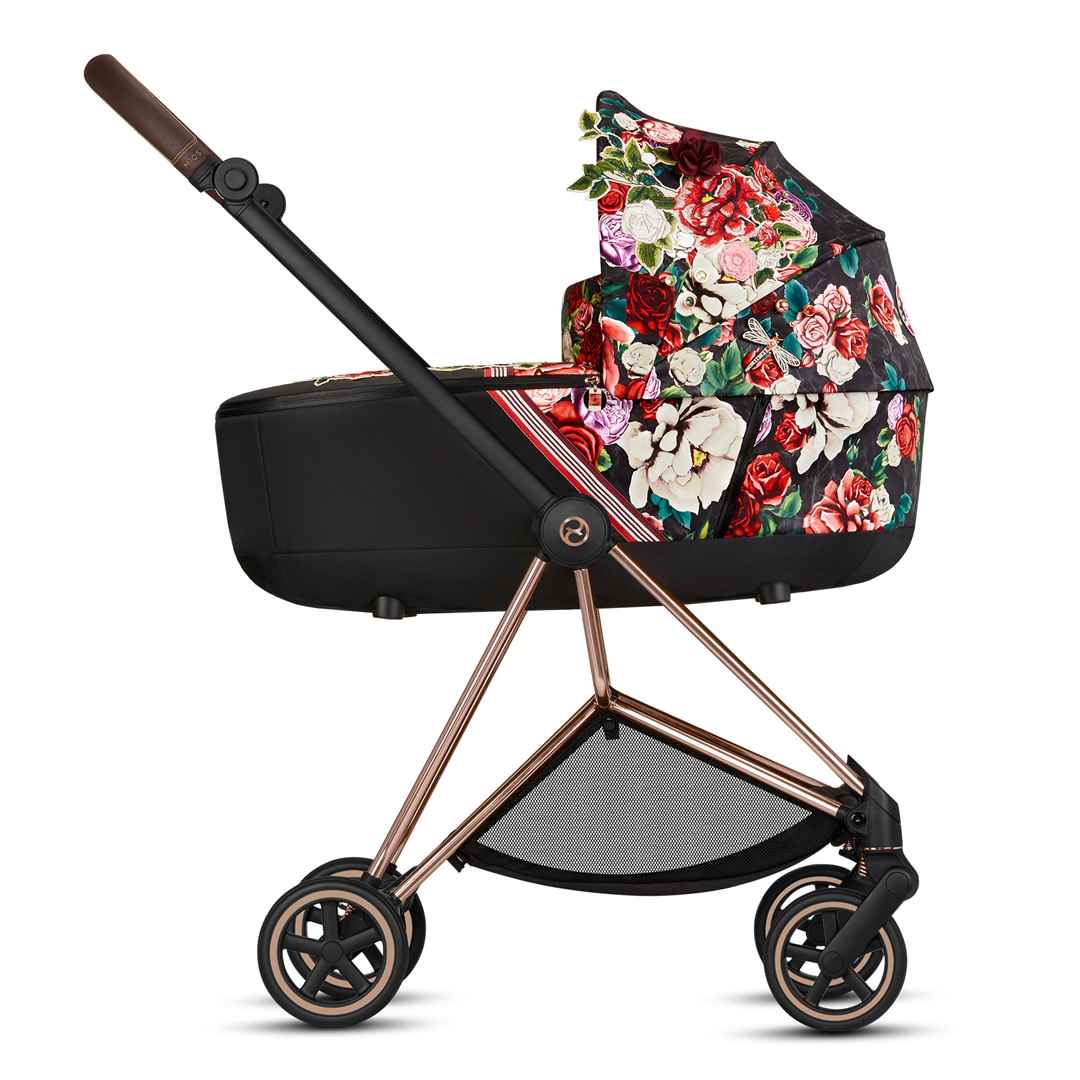 CYBEX Mios Lux Carrycot - Spring Blossom Dark - Image 7