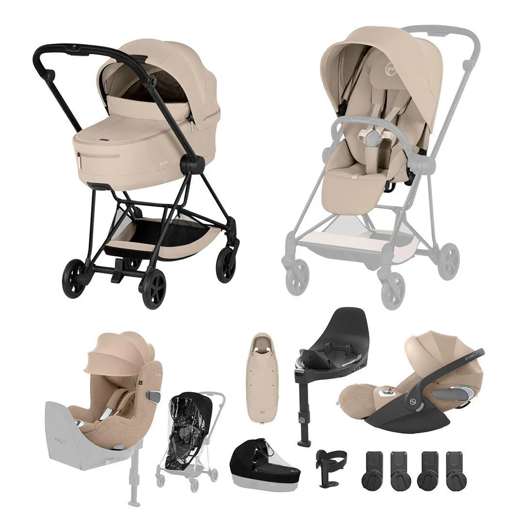 Cybex Mios Ultimate Birth & Beyond Bundle - Comfort Collection