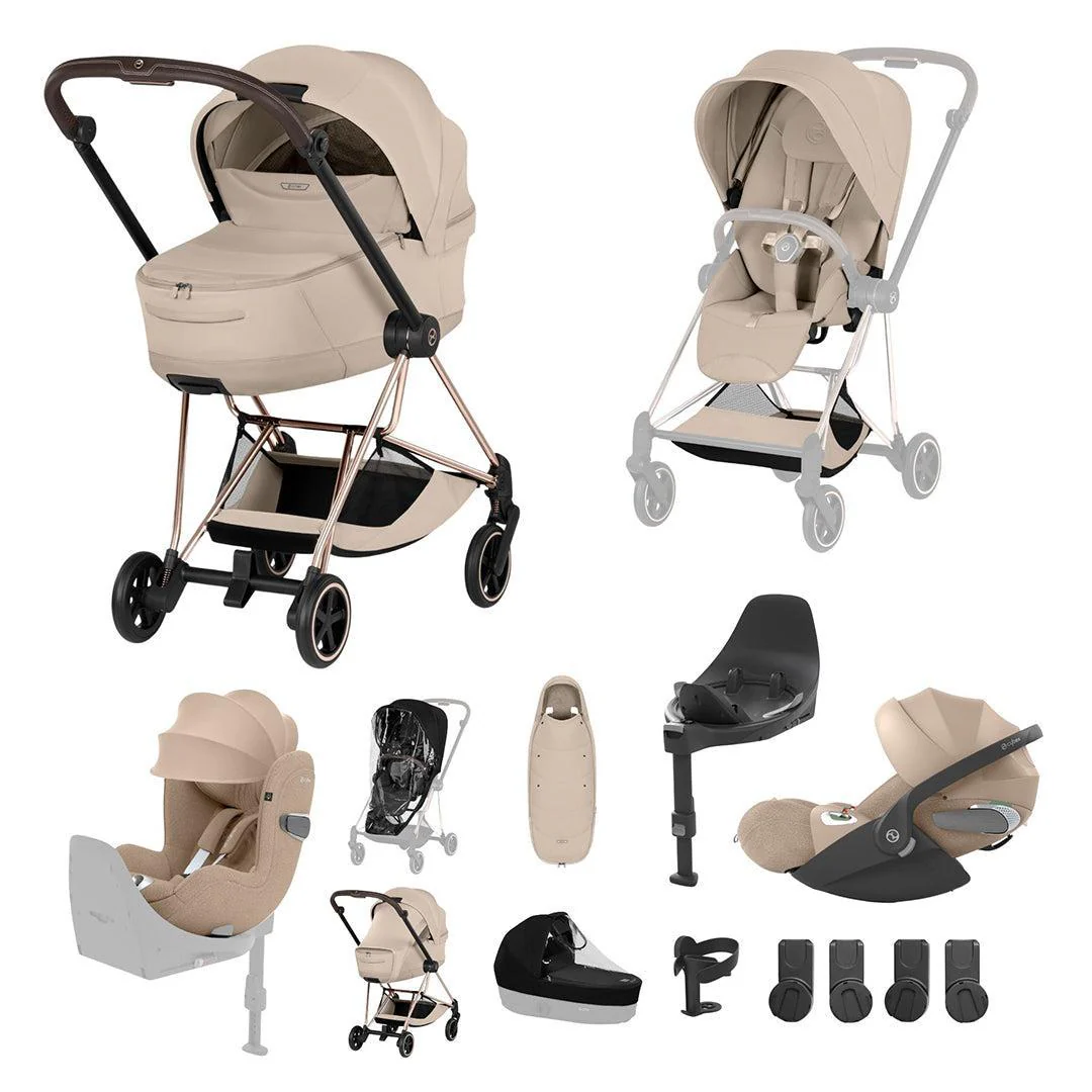 Cybex Mios Ultimate Birth & Beyond Bundle - Style Collection