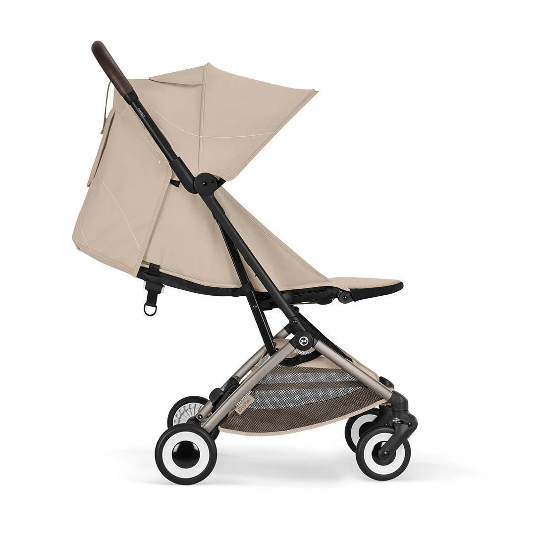 CYBEX Orfeo Compact Stroller - Almond Beige - Image 5