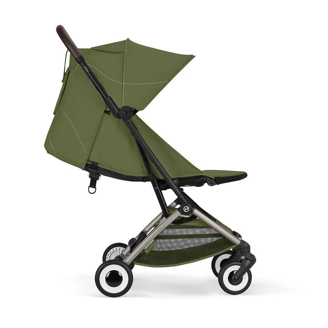 CYBEX Orfeo Compact Stroller - Moss Green - Image 5