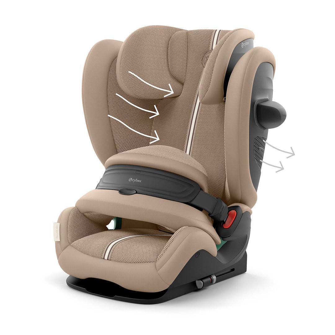 CYBEX Pallas G3 Plus i-Size Car Seat - Almond Beige - Image 8