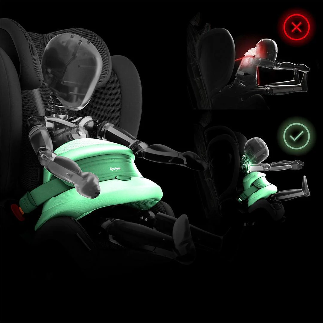 CYBEX Pallas G3 Plus i-Size Car Seat - Ocean Blue - Image 12