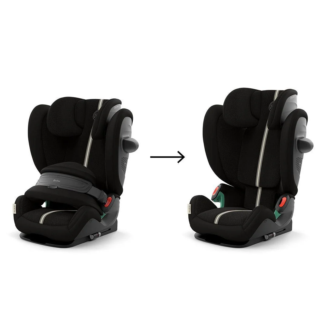 CYBEX Pallas G3 Plus i-Size Car Seat - Moon Black - Image 2