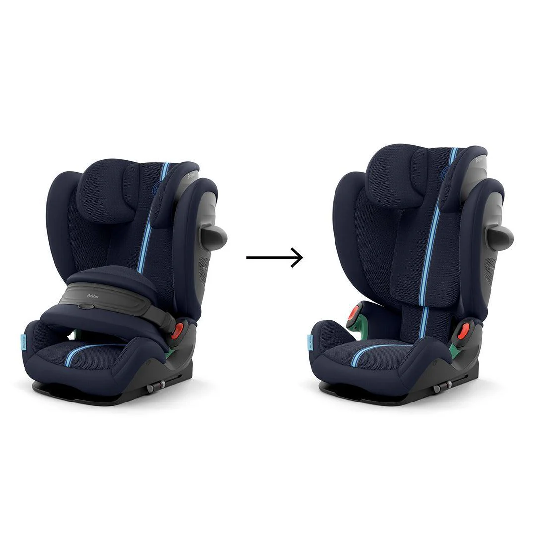 CYBEX Pallas G3 Plus i-Size Car Seat - Ocean Blue - Image 2
