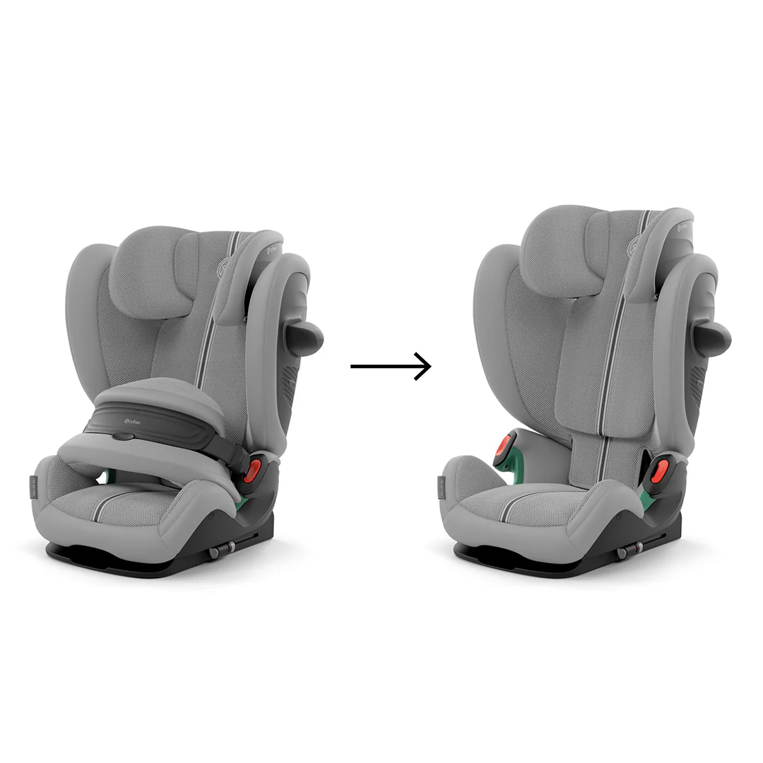 CYBEX Pallas G3 Plus i-Size Car Seat - Stone Grey - Image 2