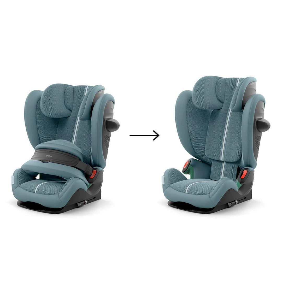 CYBEX Pallas G3 Plus i-Size Car Seat - Stormy Blue - Image 2