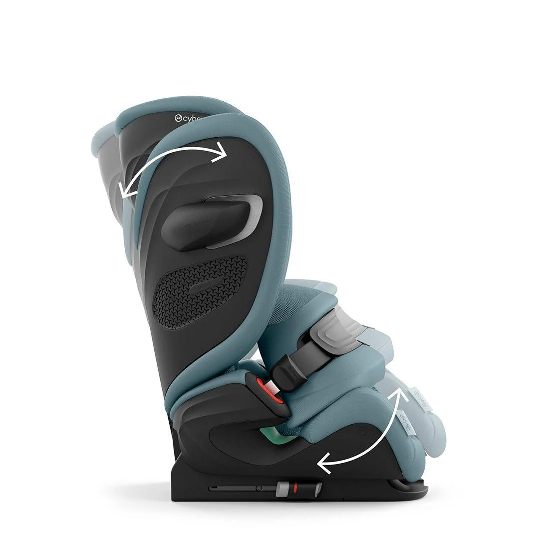 CYBEX Pallas G3 Plus i-Size Car Seat - Stormy Blue - Image 9