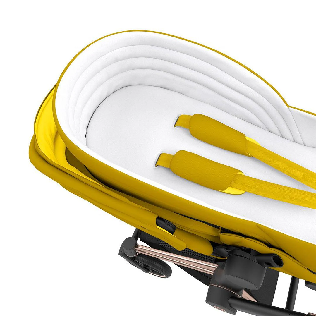 CYBEX Platinum Lite Cot - Mustard Yellow (2022) - Image 4