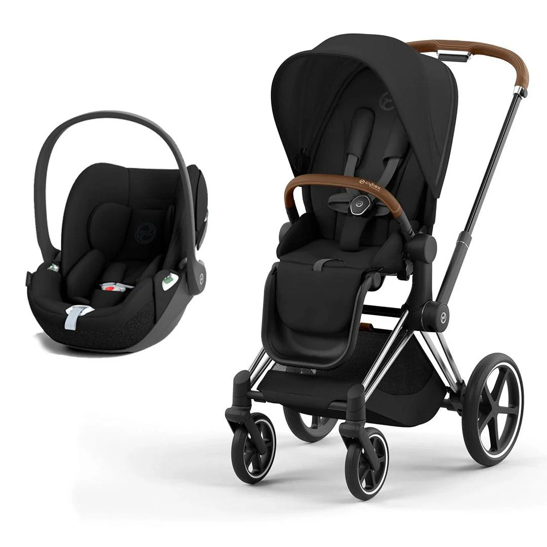 CYBEX Priam Cloud T Travel System - Sepia Black - Image 12