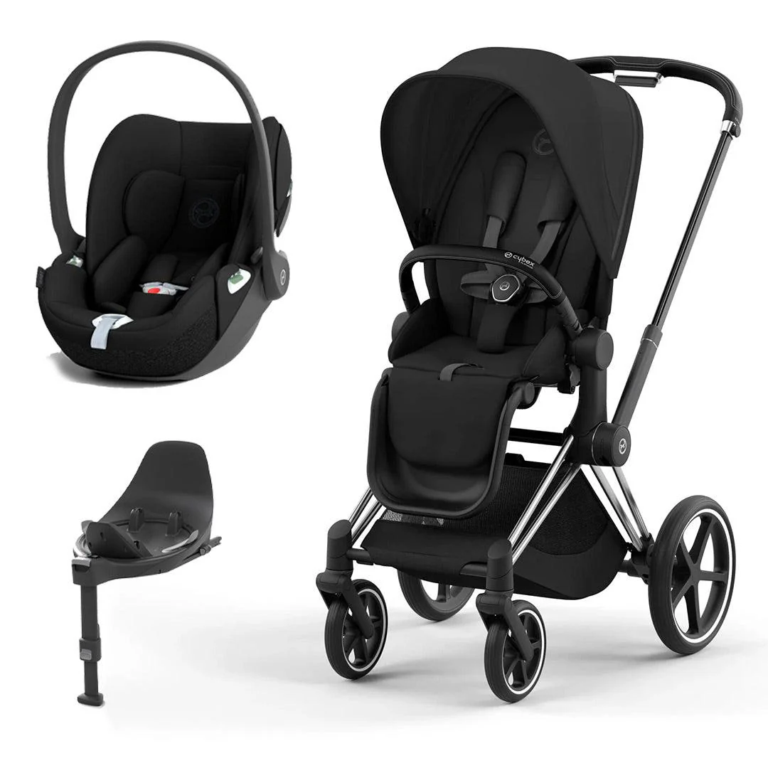 CYBEX Priam Cloud T Travel System - Sepia Black - Image 6