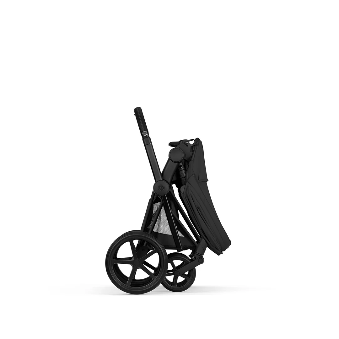 CYBEX Priam Comfort Pushchair & Foldable Carrycot - Sepia Black/Black - Image 11
