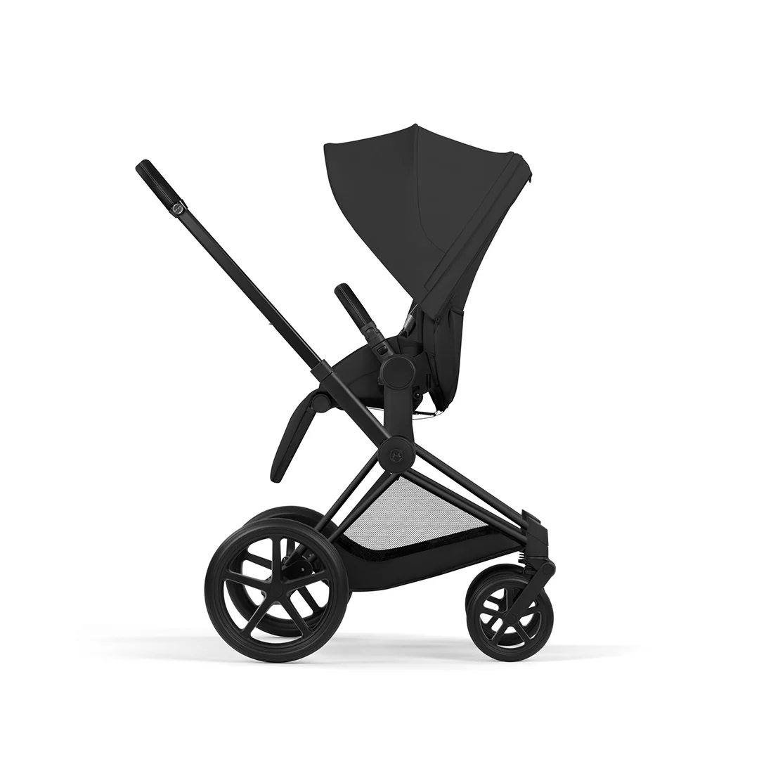 CYBEX Priam Comfort Pushchair & Foldable Carrycot - Sepia Black/Black - Image 7