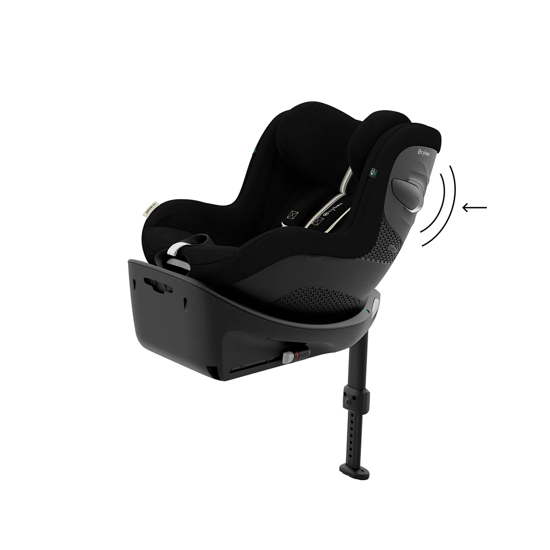 CYBEX Sirona G i-Size Plus Car Seat - Moon Black - Image 11
