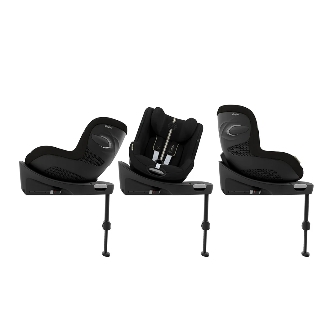 CYBEX Sirona G i-Size Plus Car Seat - Moon Black - Image 6