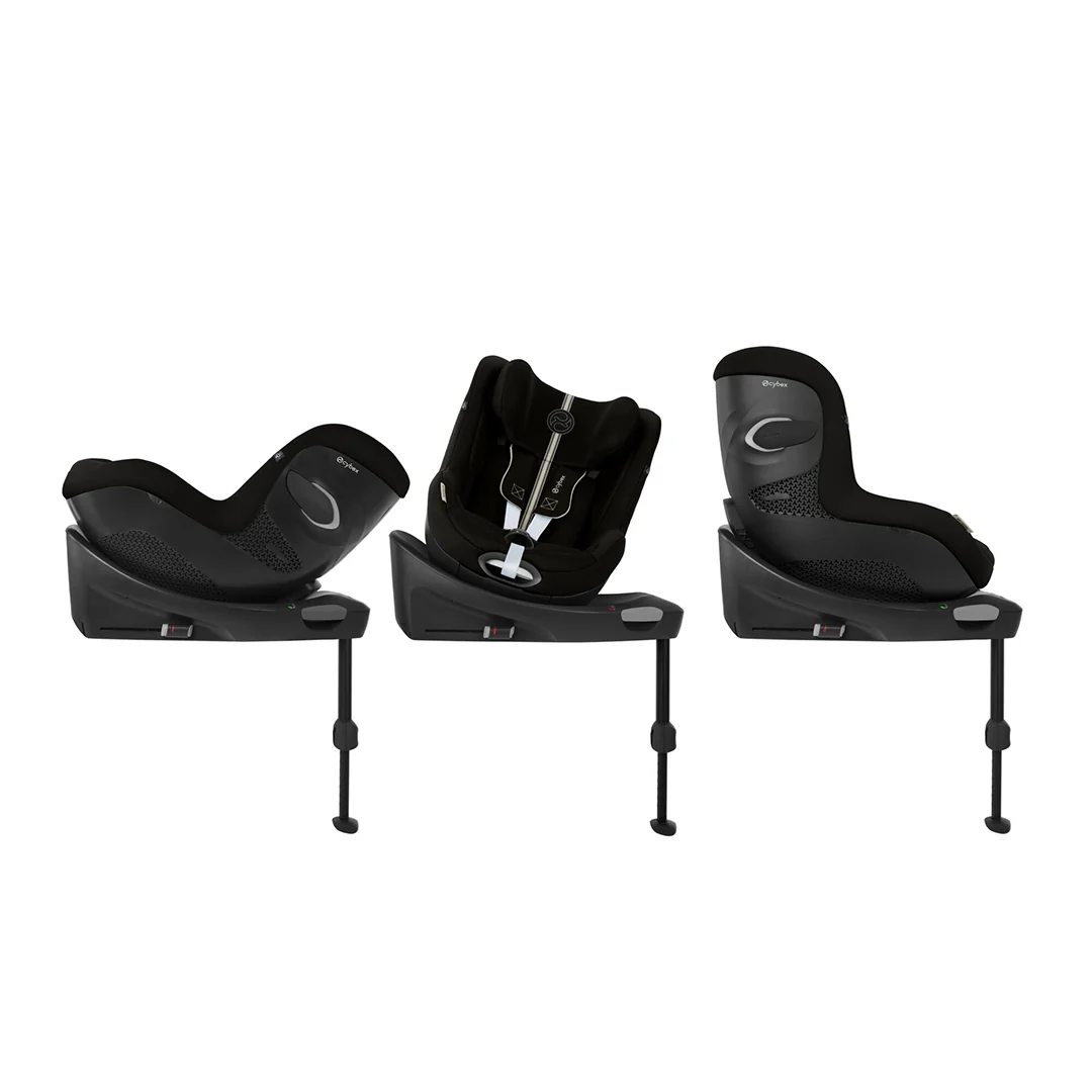 CYBEX Sirona Gi i-Size Plus Car Seat - Moon Black - Image 6