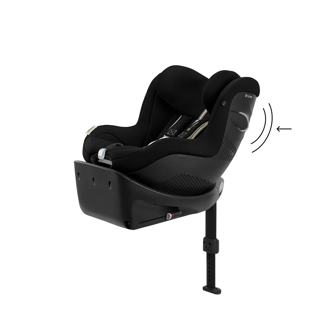 CYBEX Sirona Gi i-Size Plus Car Seat - Moon Black - Image 7