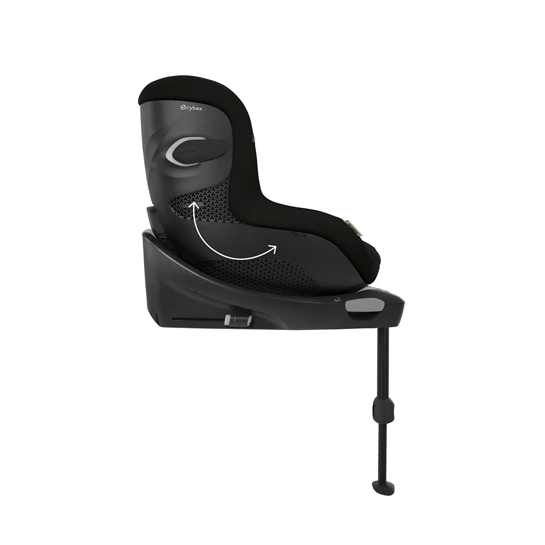 CYBEX Sirona Gi i-Size Plus Car Seat - Moon Black - Image 9