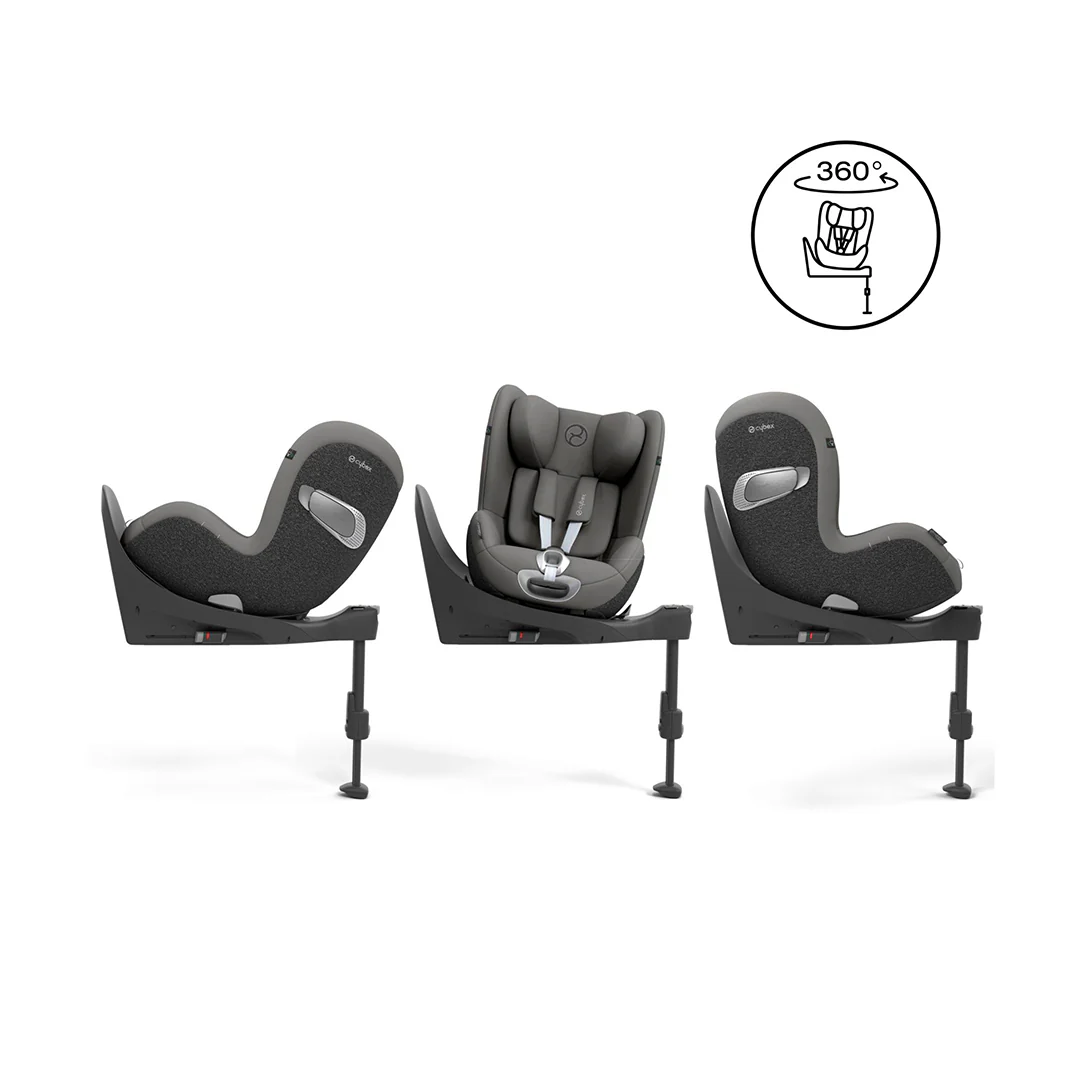 CYBEX Sirona T i-Size Car Seat - Mirage Grey - Image 4