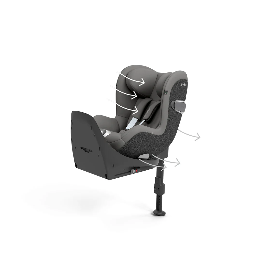 CYBEX Sirona T i-Size Car Seat - Mirage Grey - Image 8