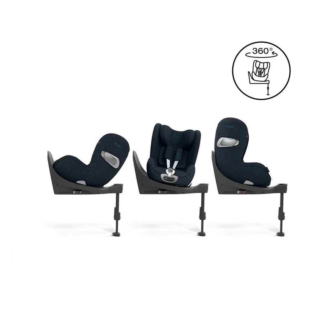 CYBEX Sirona T i-Size Plus Car Seat - Nautical Blue - Image 5