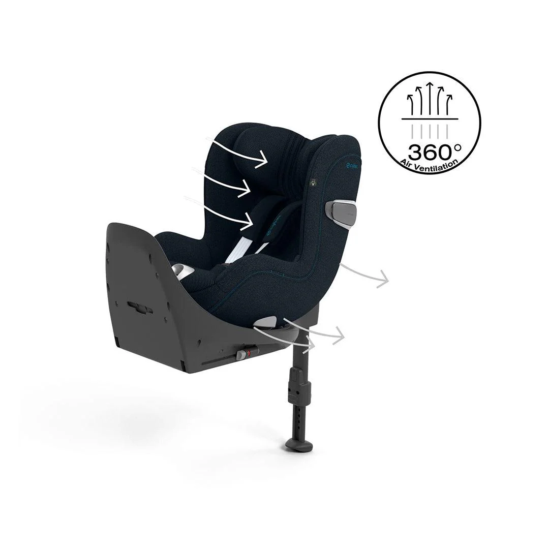 CYBEX Sirona T i-Size Plus Car Seat - Nautical Blue - Image 6