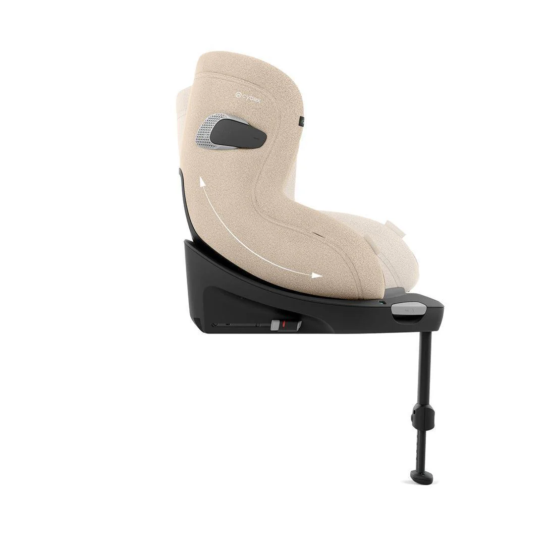 CYBEX Sirona Ti i-Size Plus Car Seat - Cozy Beige - Image 9