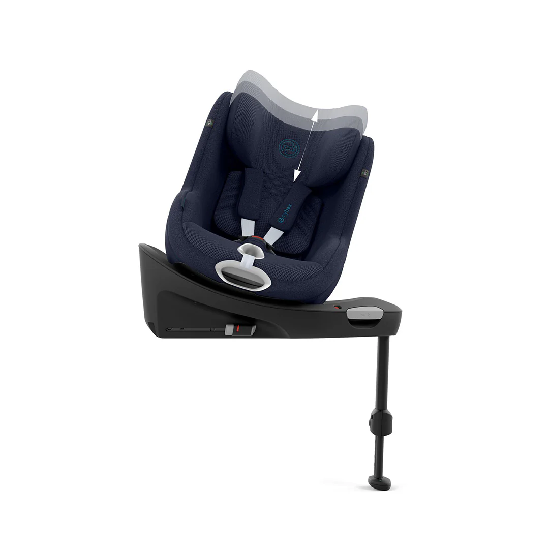 CYBEX Sirona Ti i-Size Plus Car Seat - Nautical Blue - Image 12