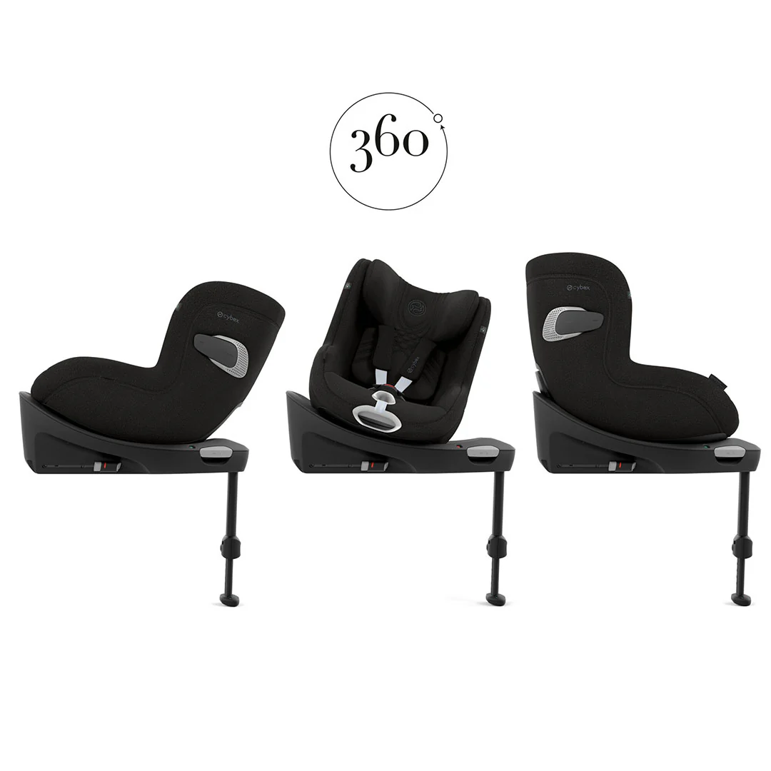 CYBEX Sirona Ti i-Size Plus Car Seat - Sepia Black - Image 2