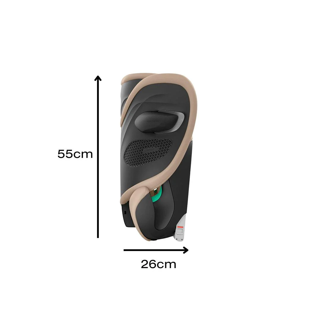 CYBEX Solution G2 Plus Car Seat - Almond Beige - Image 11