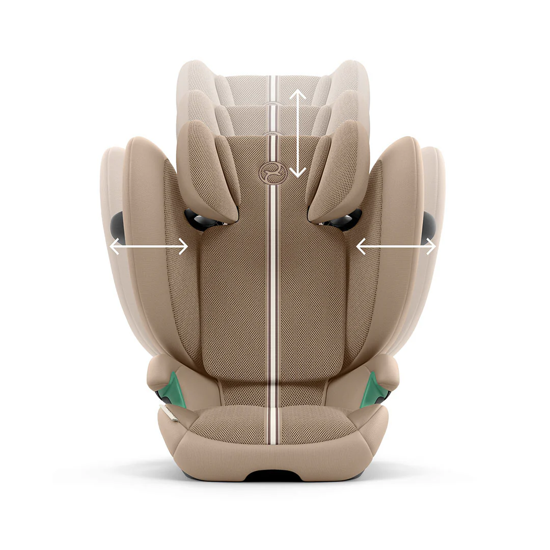 CYBEX Solution G2 Plus Car Seat - Almond Beige - Image 6