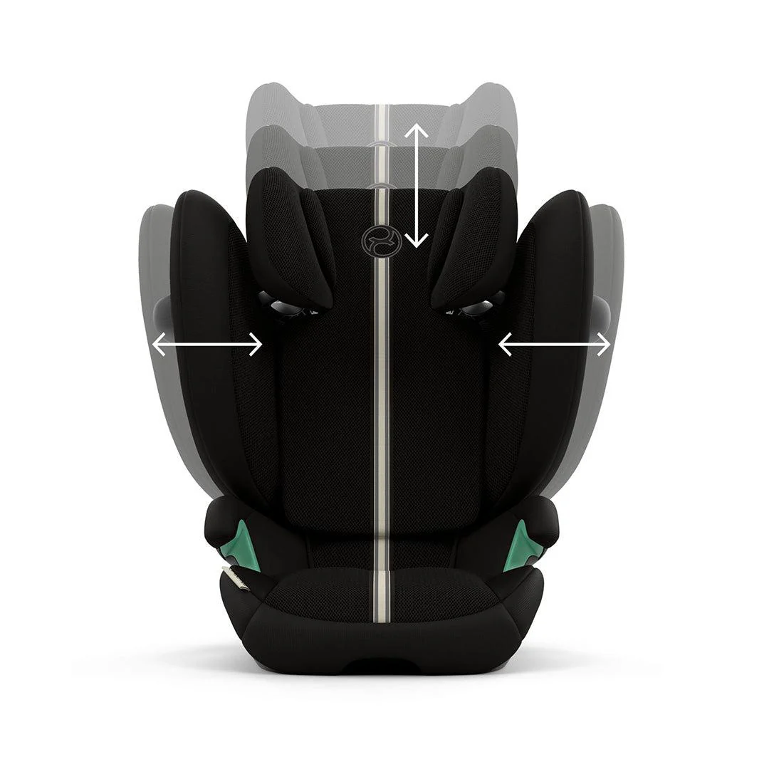 CYBEX Solution G2 Plus Car Seat - Moon Black - Image 6