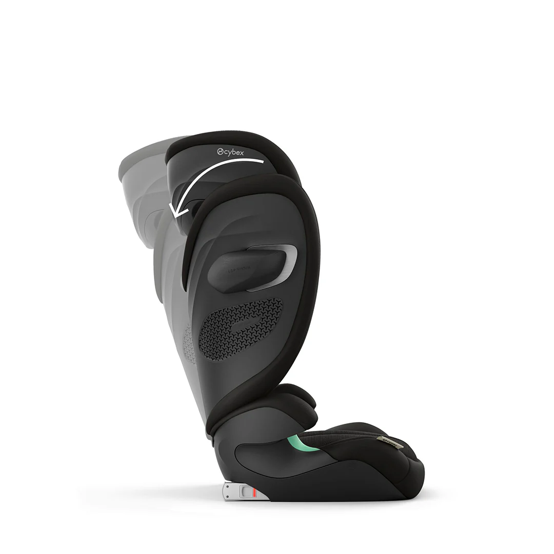 CYBEX Solution G2 Plus Car Seat - Moon Black - Image 7