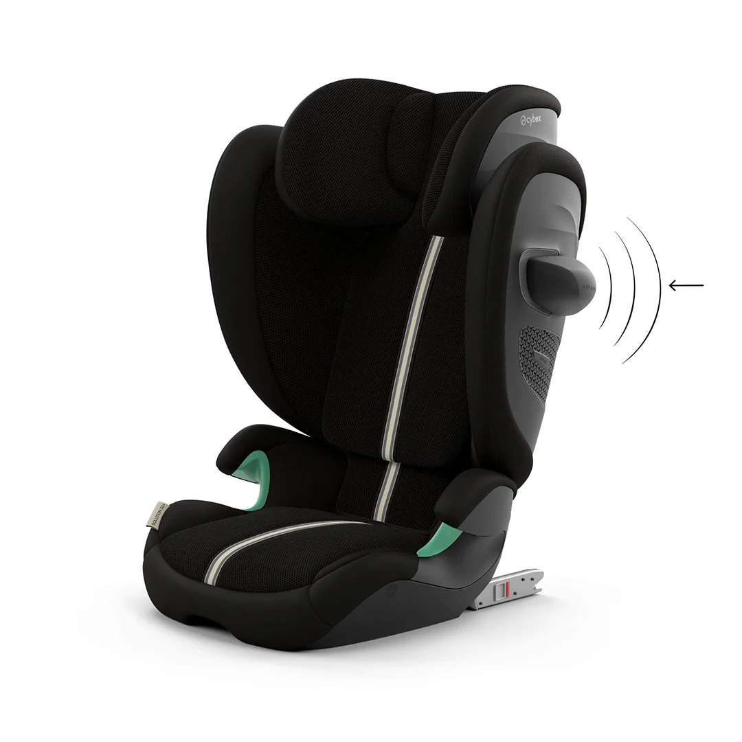 CYBEX Solution G2 Plus Car Seat - Moon Black - Image 8