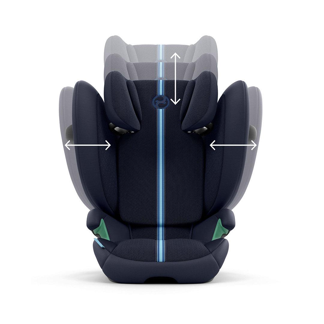 CYBEX Solution G2 Plus Car Seat - Ocean Blue - Image 5