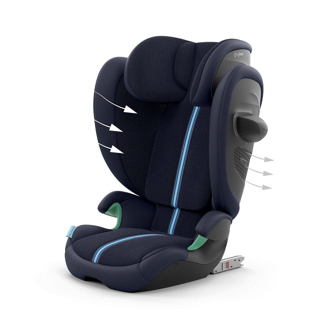CYBEX Solution G2 Plus Car Seat - Ocean Blue - Image 8