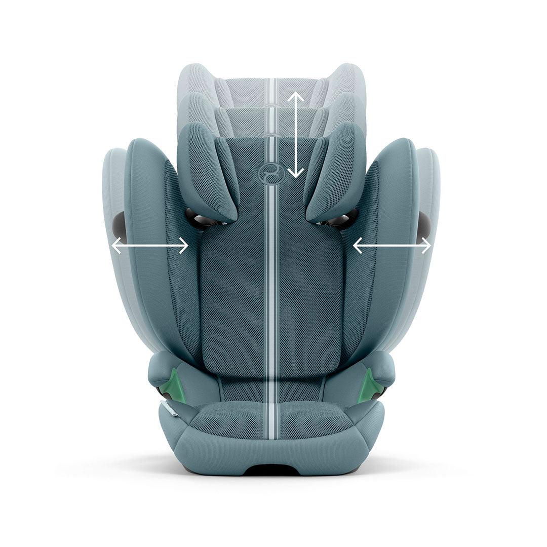 CYBEX Solution G2 Plus Car Seat - Stormy Blue - Image 6
